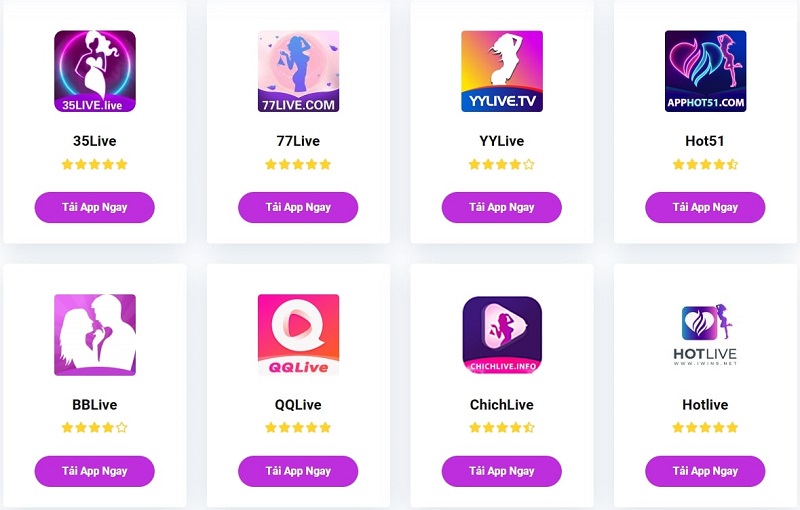 Tổng quan về app show Việt Nam
